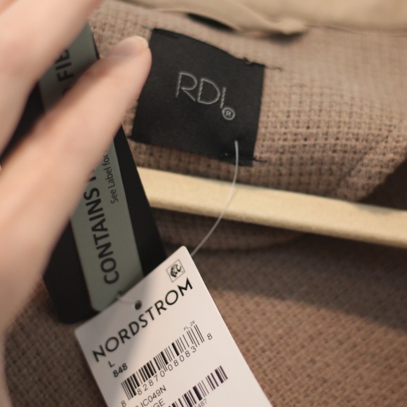 Textured Knit Shirt Jacket (RDI) - Picture 4 of 8